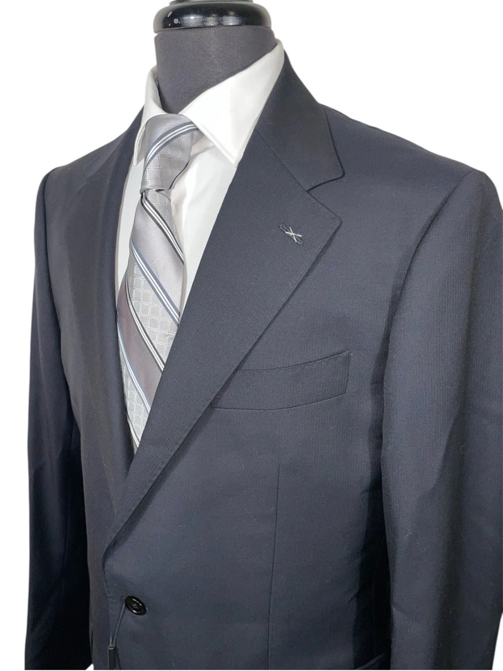 SPIER MACKAY DINO FILARTE SUPER 110 BLACK SUIT JACKET 42 NWT $378.00